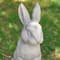 Glitzhome® 22.75" MGO White Standing Rabbit Statue